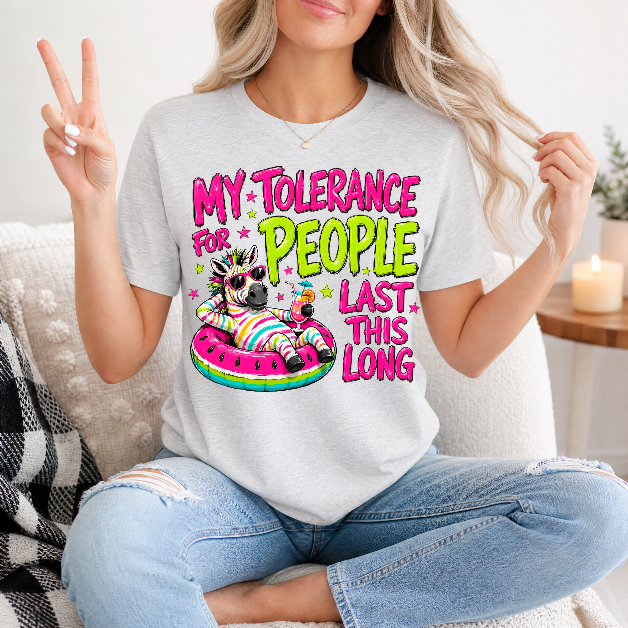 My Tolerance For People Premium Graphic Tee