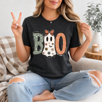 Boo Bow Ghost Premium Graphic Tee