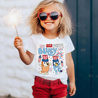 Red White & Bluey K's Crafty Vibes Co.