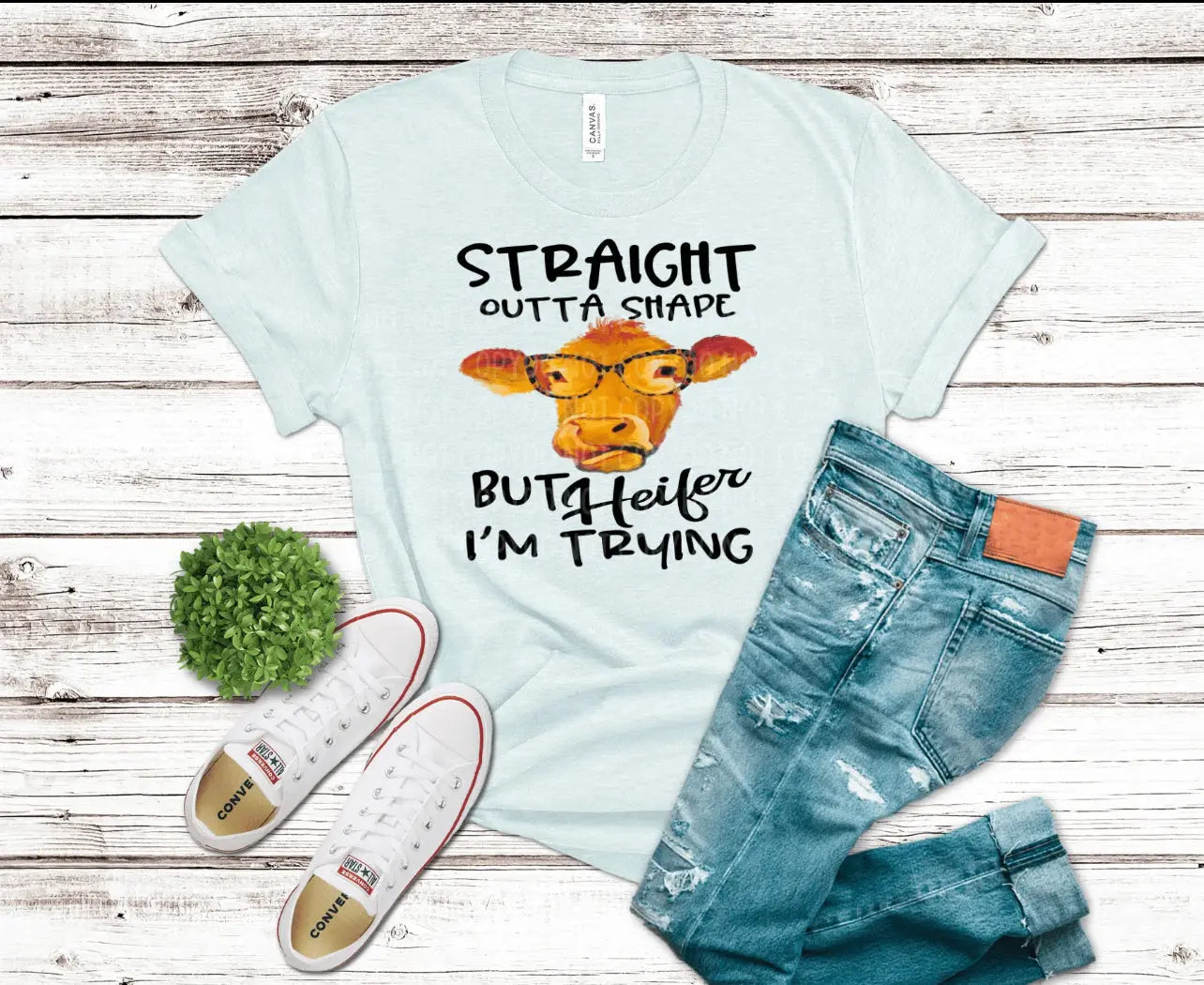 Straight Outta Shape K's Crafty Vibes Co.