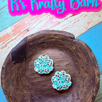 Silicone Focal Bead- Tan Fur Mama paw K's Krafty Barn