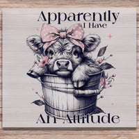 Apparently I have an attitude (Adult) K's Crafty Vibes Co.