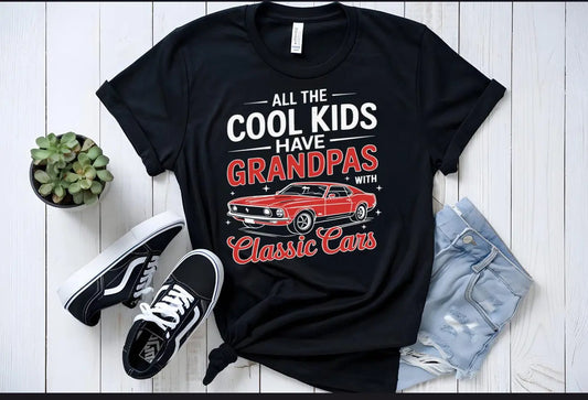 All the cool kids have Grandpas with old cars K's Crafty Vibes Co.