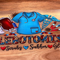 #154 Phlebotomist- coffee , scrubs? K's Krafty Barn