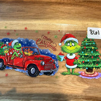 #861 Grinch truck K's Krafty Barn