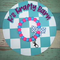 Ohana Bow Wristlet