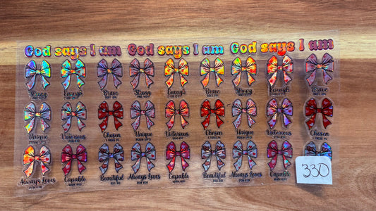 #330 God says I am