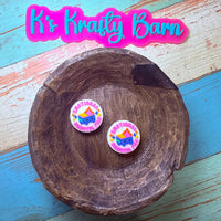 Silicone Focal Bead- Emotional Dumpster Fire K's Krafty Barn
