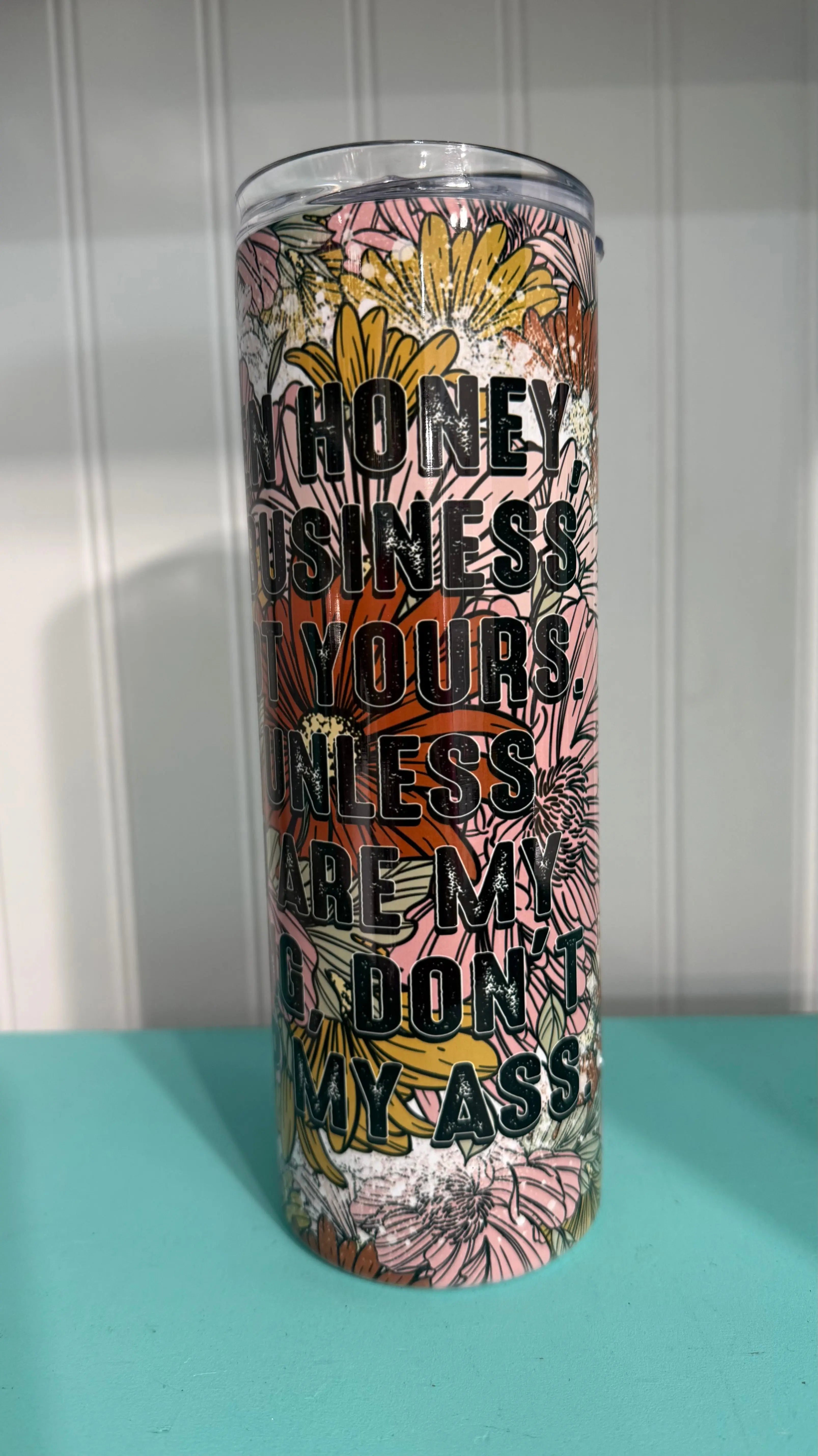 Listen Honey 20oz Insulated K's Krafty Barn