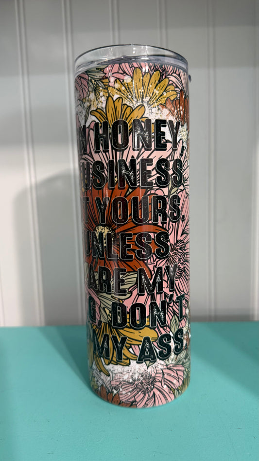 Listen Honey 20oz Insulated