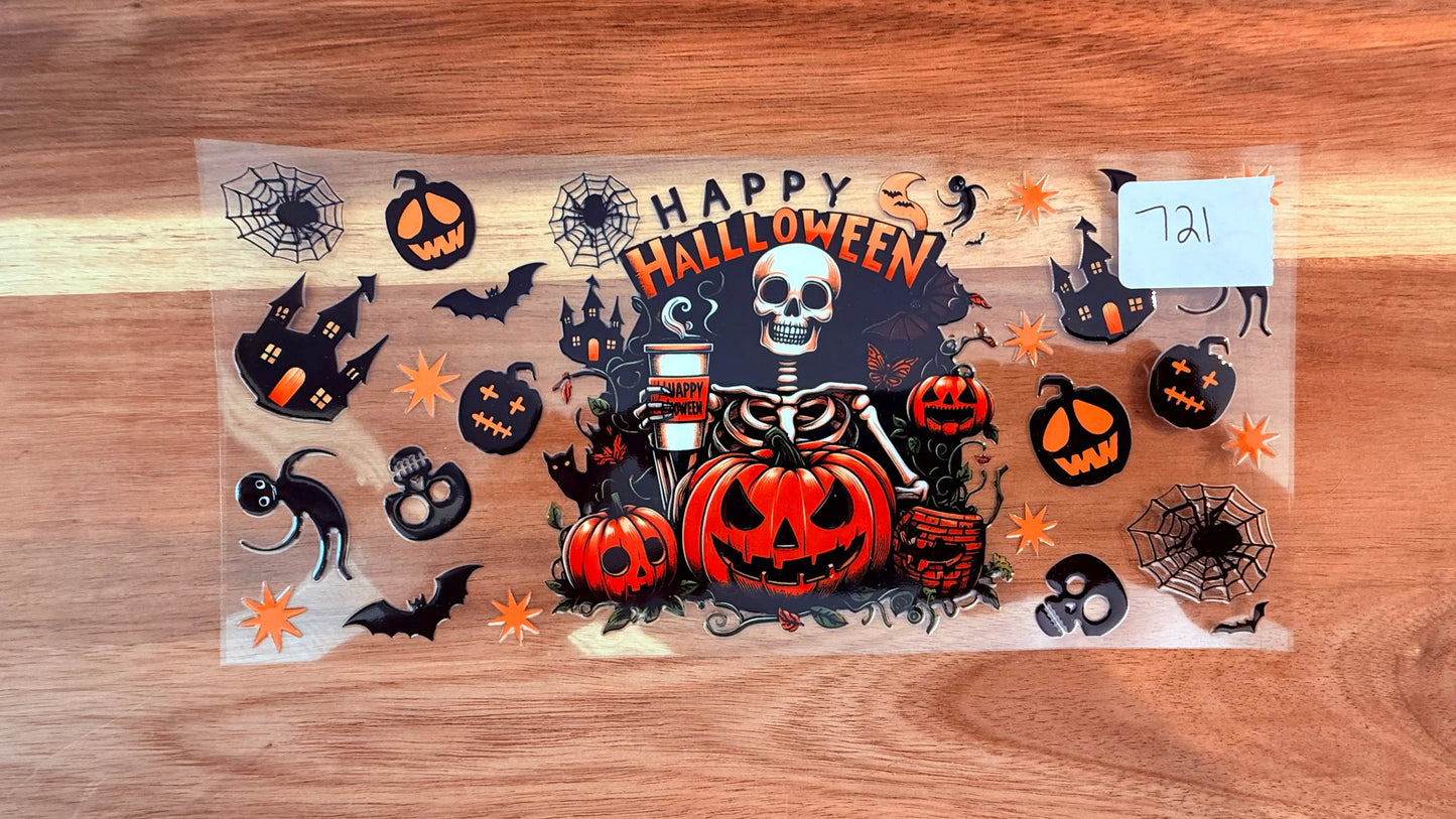 #721 Happy Halloween K's Krafty Barn