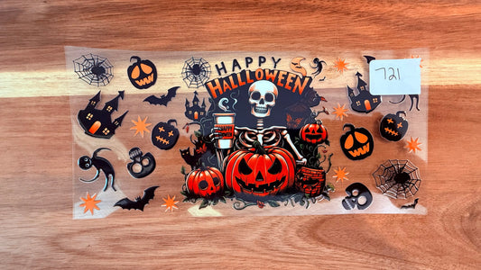 #721 Happy Halloween K's Krafty Barn
