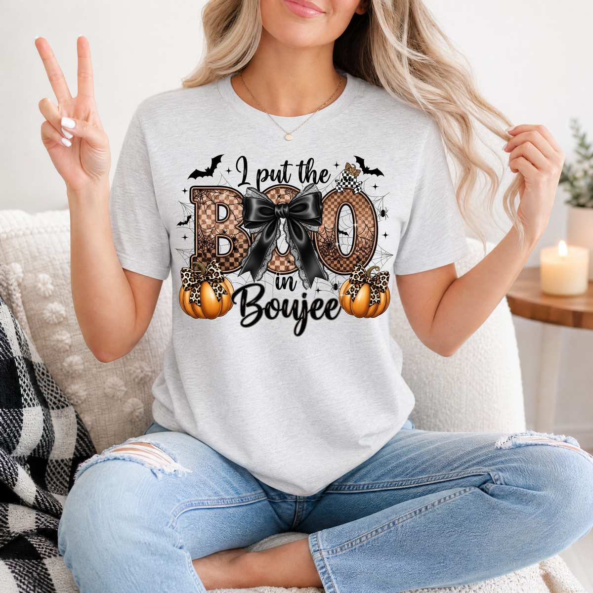 BOO in Boujee Premium Graphic Tee