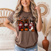 Dr P Halloween Bows & Ghost Graphic Tee