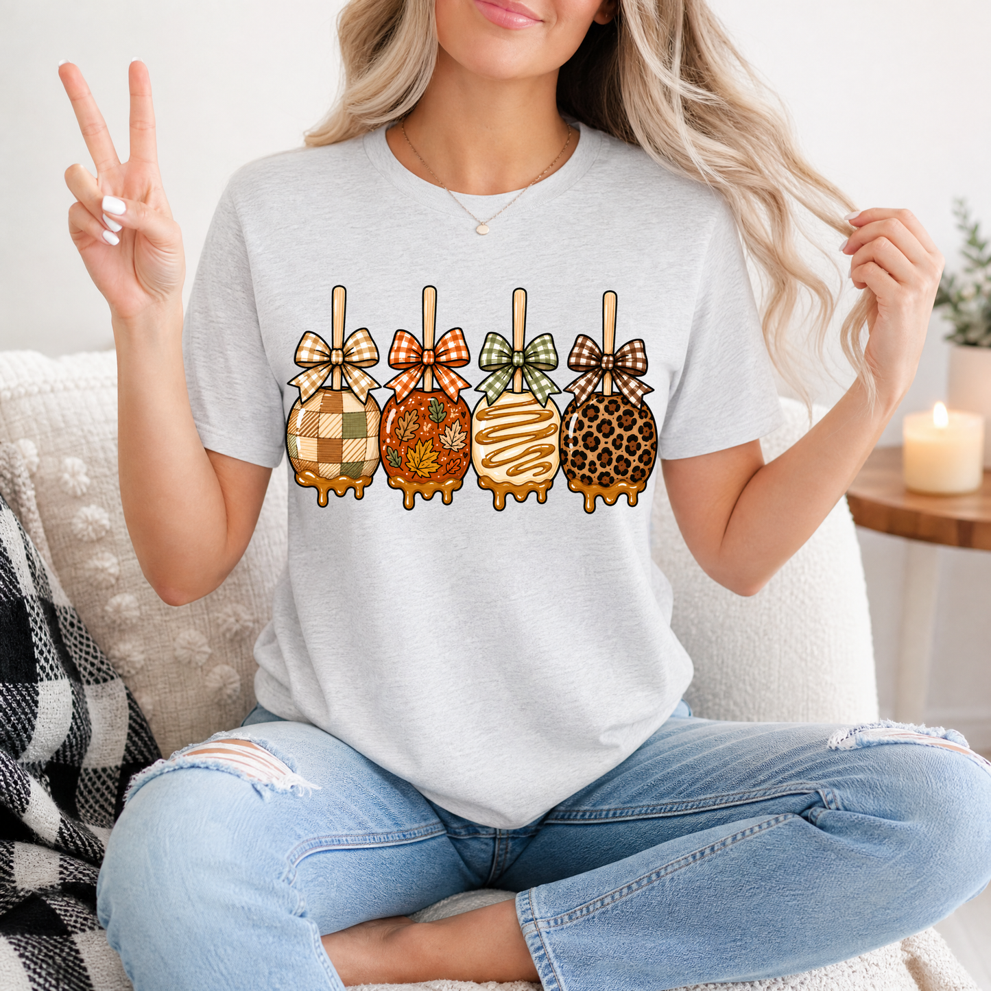 Fall Apples Premium Graphic Tee