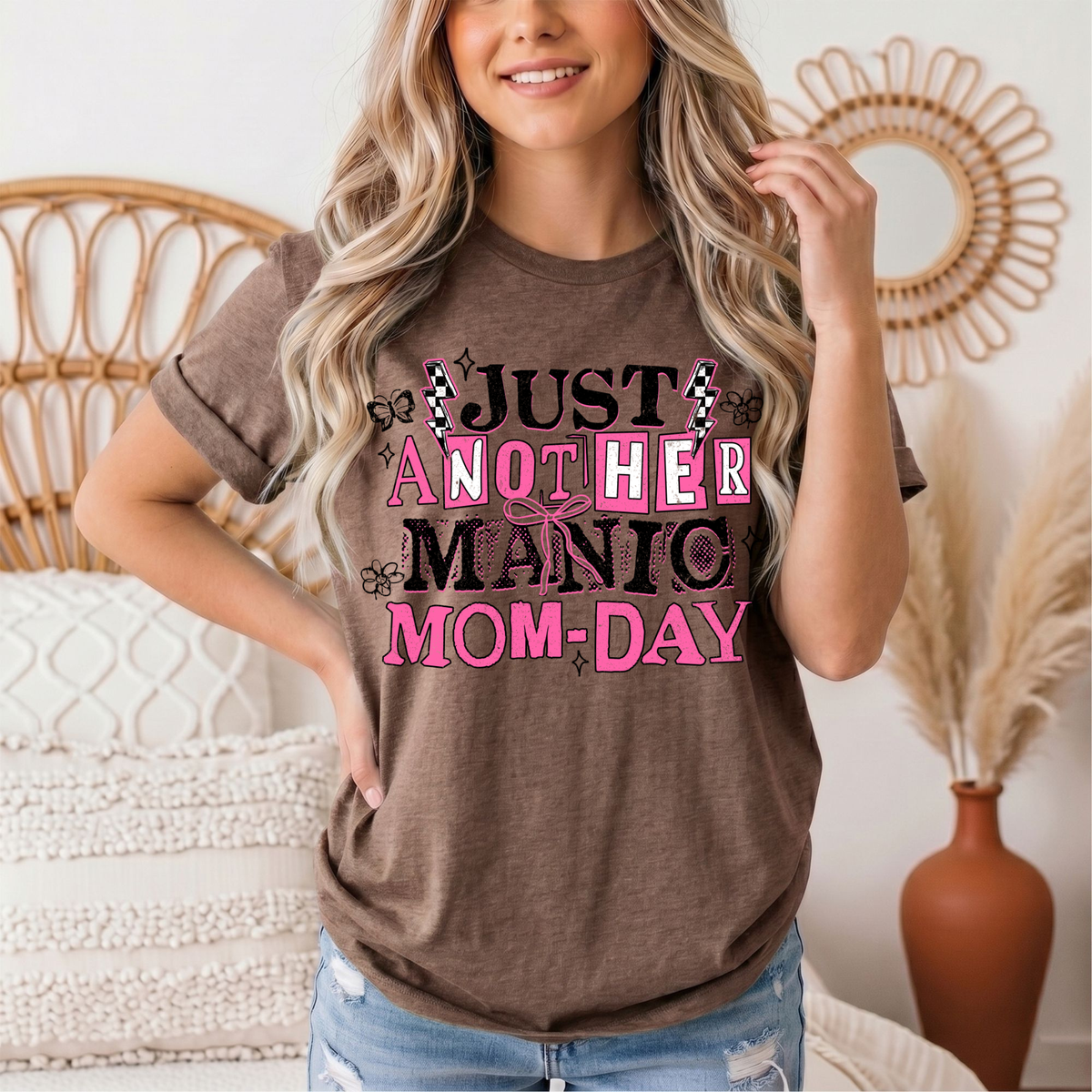 Just Another Manic Mom-Day Graphic Tee