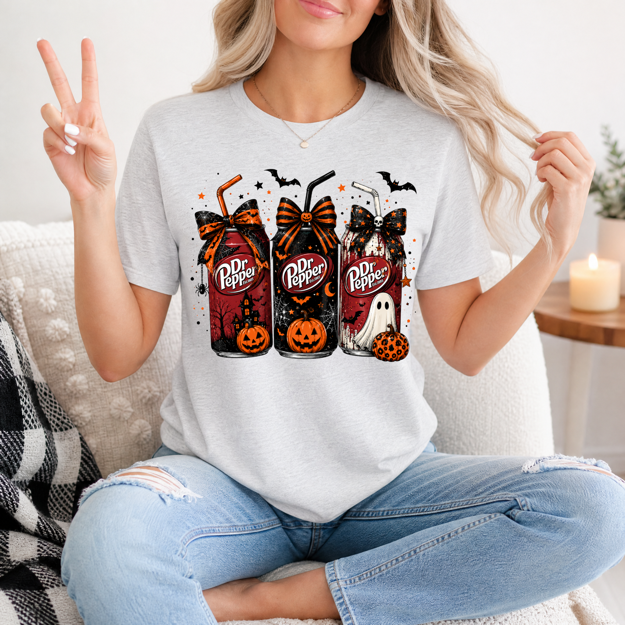 Halloween Soda Can Premium Graphic Tee