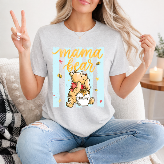 Mama Bear Honey Pot Graphic Tee