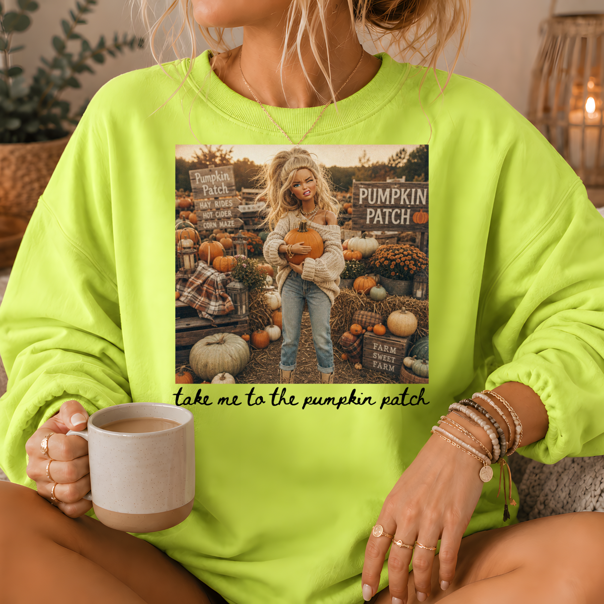 Take Me to the Pumpkin Patch Crewneck Sweatshirt