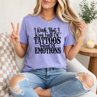 Tattoos Instead of Emotions Premium Graphic Tee