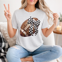 Leopard Painted Football Premium Graphic Tee