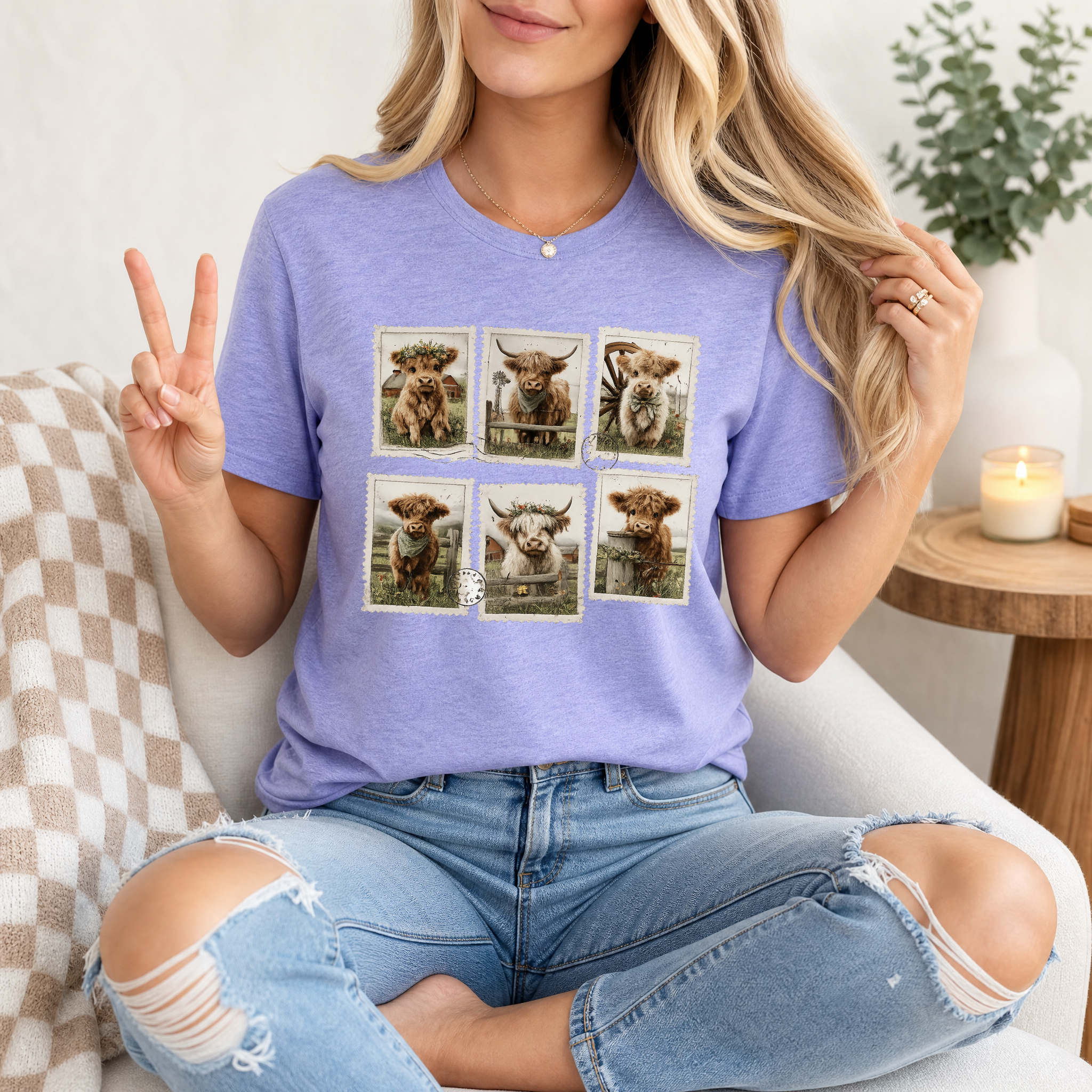 Highland Stamp Premium Graphic Tee