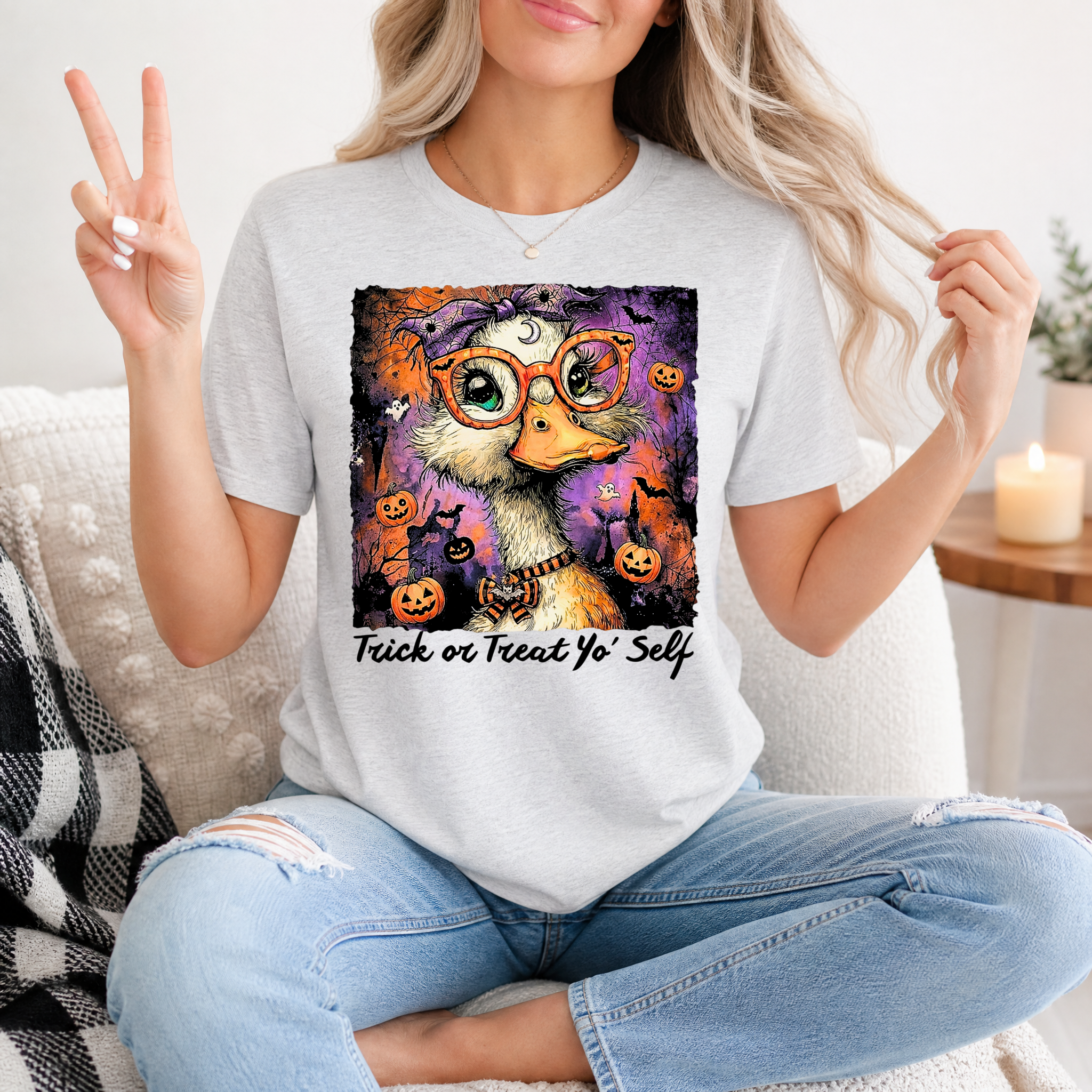 Trick or Treat Yo' Self Premium Graphic Tee