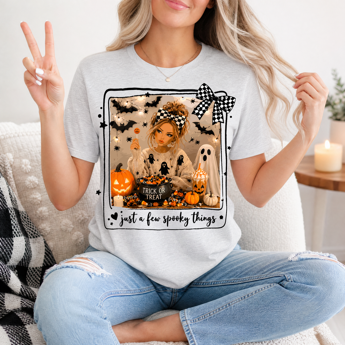 Spooky Things Premium Graphic Tee