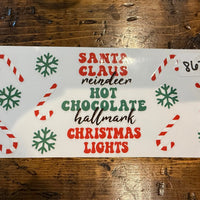 #867 Santa and hot chocolate K's Krafty Barn