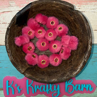 20mm Fluffy Spacers for beadable items-10 pack K's Krafty Barn