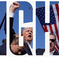 Trump Fight With Flag K's Crafty Vibes Co.
