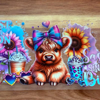 #50 Highland Cow- Sassy since birth K's Krafty Barn