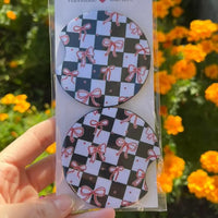 Car Coasters- choose your design. K's Krafty Barn