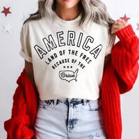 America Land Of The Free K's Crafty Vibes Co.