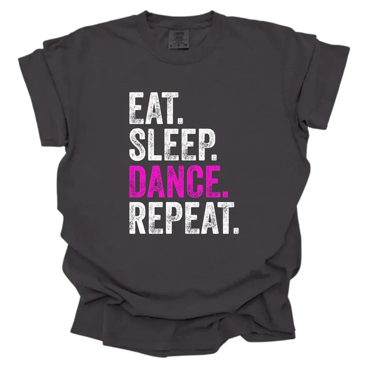 Eat Sleep Dance Repeat Graphic Tee | Funny Dancer Shirt | Dance Lover T-Shirt K's Krafty Barn