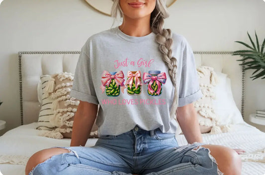 Just A Girl Who Loves Pickles K's Crafty Vibes Co.
