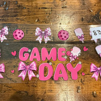 #838 Pink Game Day K's Krafty Barn