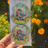 Car Coasters- choose your design. K's Krafty Barn