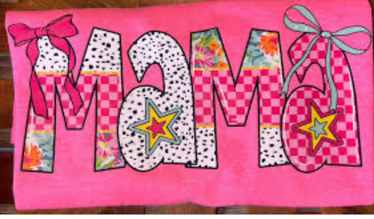 Mama with star in the A
