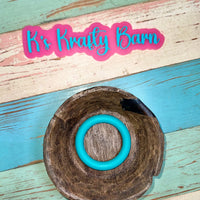 65mm Silicone Round Ring- solid colors K's Krafty Barn