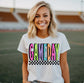 Neon Checkered GameDay
