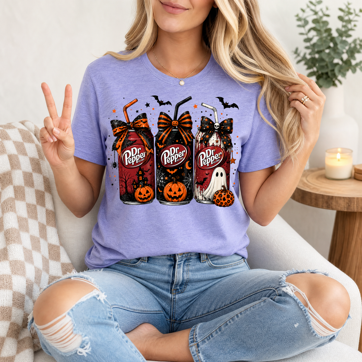 Halloween Soda Can Premium Graphic Tee