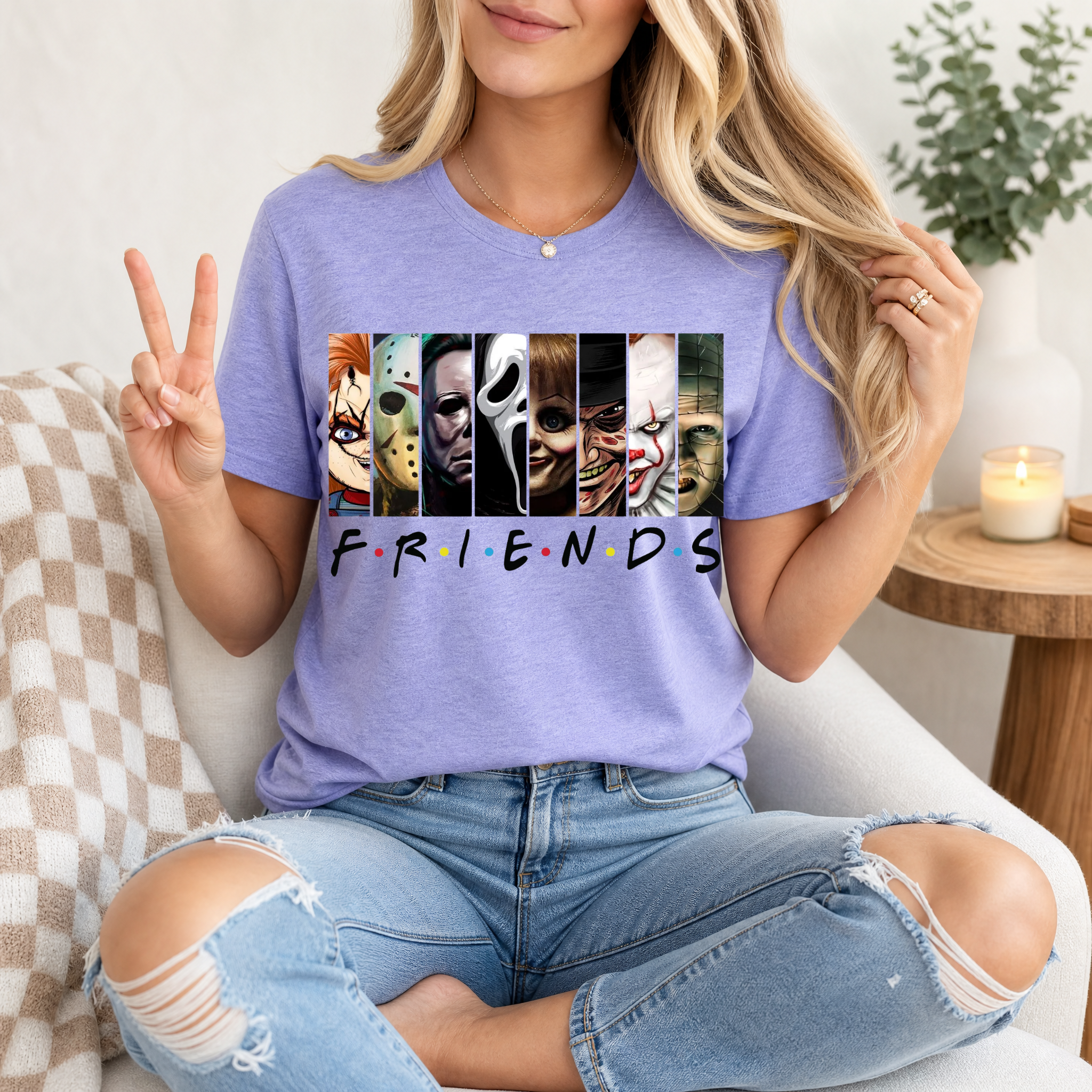 Horror Friends Premium Graphic Tee