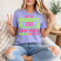 Naughty List Premium Graphic Tee