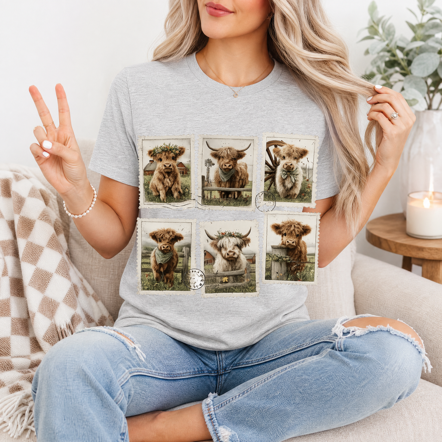 Highland Stamp Premium Graphic Tee