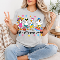 Just A Silly Goose Summer Premium Graphic Tee