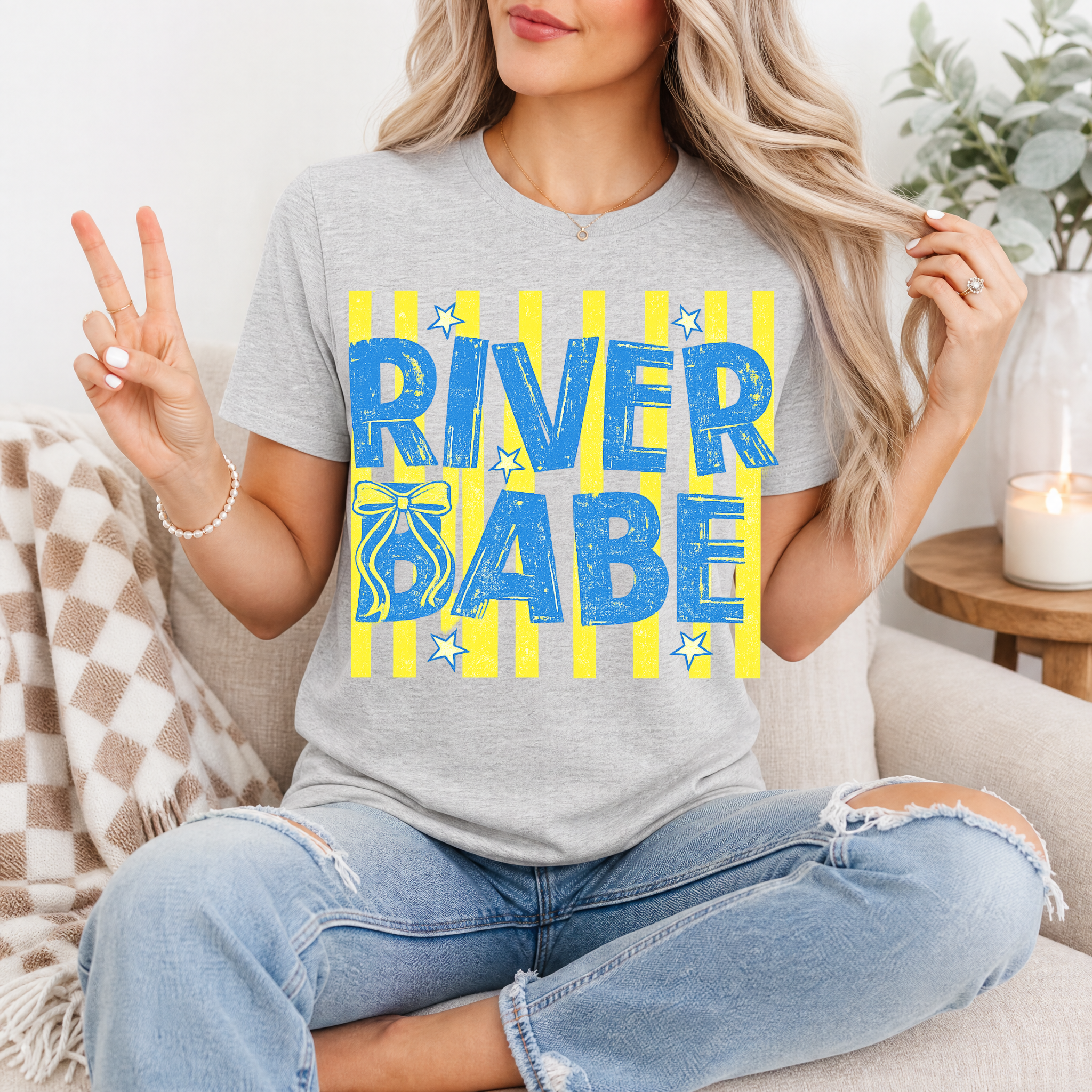 River Babe Premium Graphic Tee