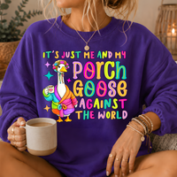 Porch Goose Against the World Crewneck Sweatshirt