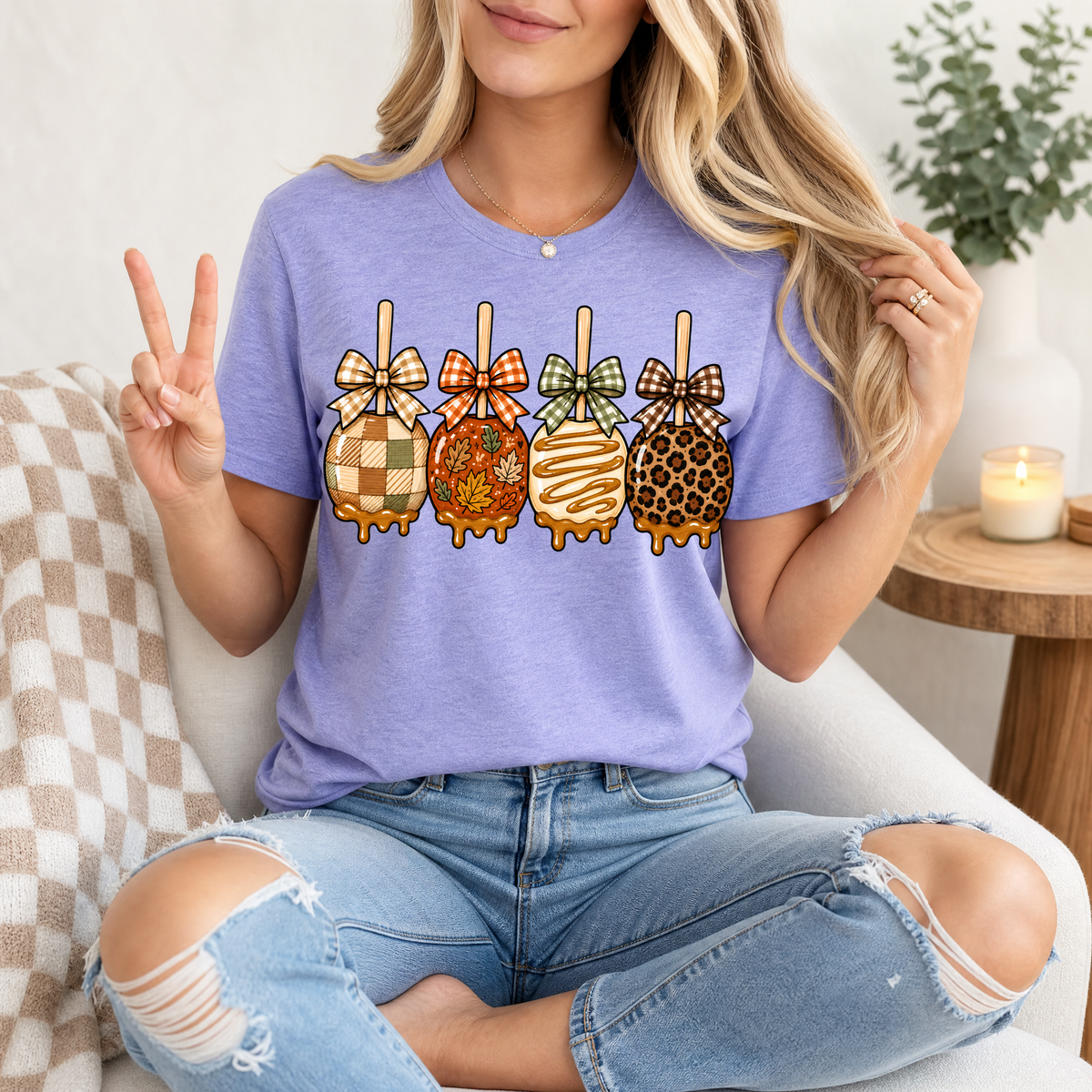 Fall Apples Premium Graphic Tee