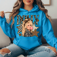 Dolly Bubblegum & Leopard Stars Graphic Hoodie